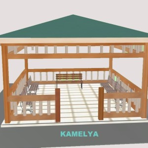 U&S AHŞAP PERGOLA VERANDA YAPI