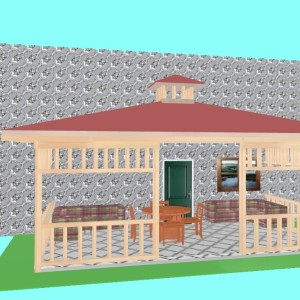 U&S AHŞAP PERGOLA VERANDA YAPI