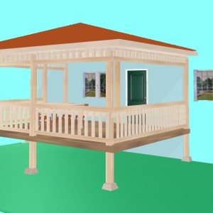 U&S AHŞAP PERGOLA VERANDA YAPI