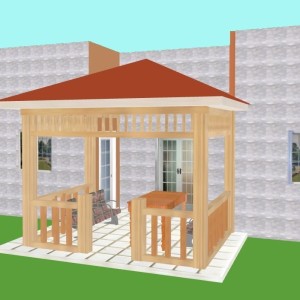U&S AHŞAP PERGOLA VERANDA YAPI