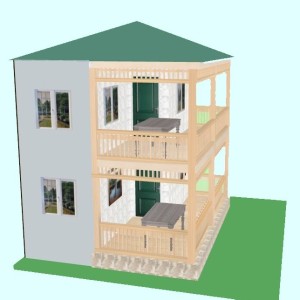 U&S AHŞAP PERGOLA VERANDA YAPI