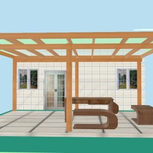 U&S AHŞAP PERGOLA VERANDA YAPI